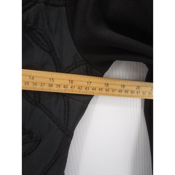 Rayure Paris Jacket Medium Embroidered Floral Quilted Toggle FR 38 - Picture 5 of 10